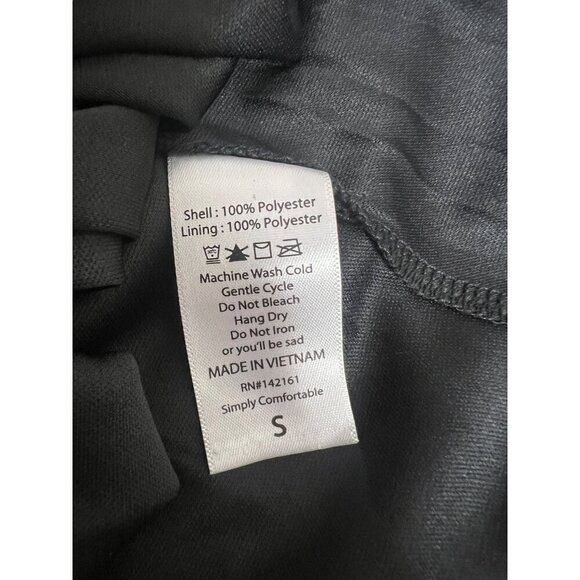 LuLaRoe Lola Women's Black Floral Shear Skirt - Picture 7 of 7